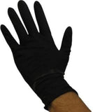 Emerald 4X Black Nitrile Exam Gloves - 4 Mil