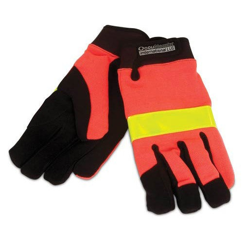 Waterproof Cold Weather Utility Glove Hi-Viz by Occunomix, 1 Pair